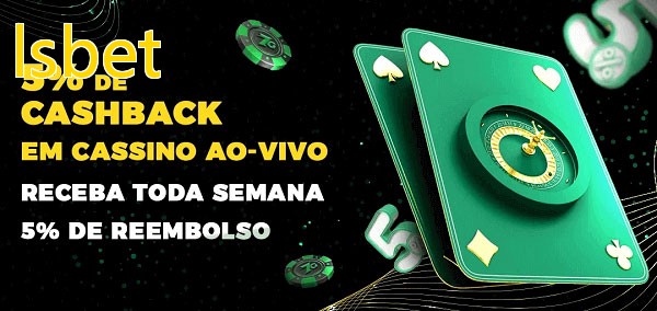 Promoções do cassino ao Vivo lsbet